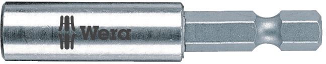 Picture of Bithalter 1/4" für 1/4" Bits Magnet + Sprengring 100mmWera