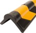 Bild von Winkelprofil Vollgummi schwarz-gelb, eckige Kante, 101x101x805mm