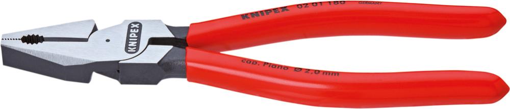 Picture of Kraft-Kombinationszange poliert mit Kunststoff-Griffen 225mm KNIPEX