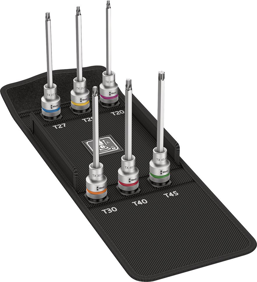 Schraubendreher-Einsatz-Garnitur 1/2", Zyklop, für TORX®-Schrauben, Nr. 8767 C TORX® HF 2