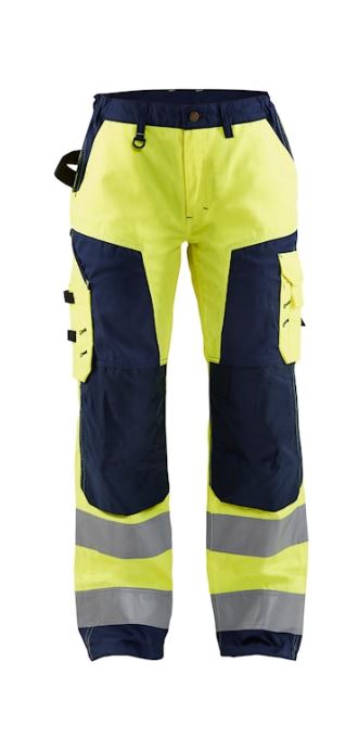 Picture of Ladies High Vis work trousers without tool pockets