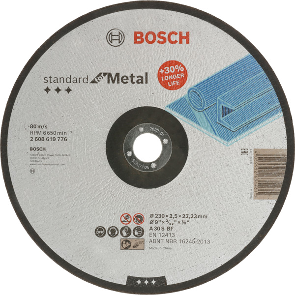 Image de Standard for Metal Trennscheibe gekröpft, 230 mm