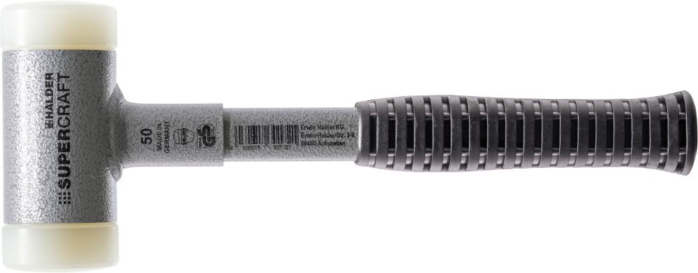 Image de Schonhammer mit Stahlrohrstiel rückschlagfrei 40mm HALDER