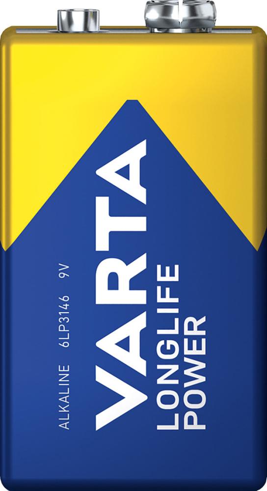 E-Block VARTA LONGLIFE Power, Alkaline 9V