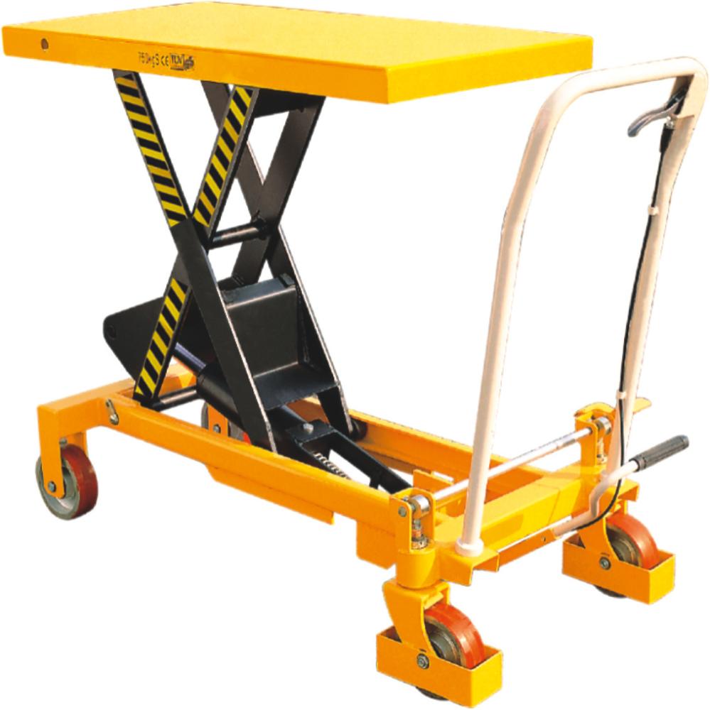 Scherenhubtisch, fahrbar, Modell TF