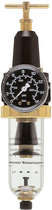 Filterdruckminderer, Baureihe Standard
