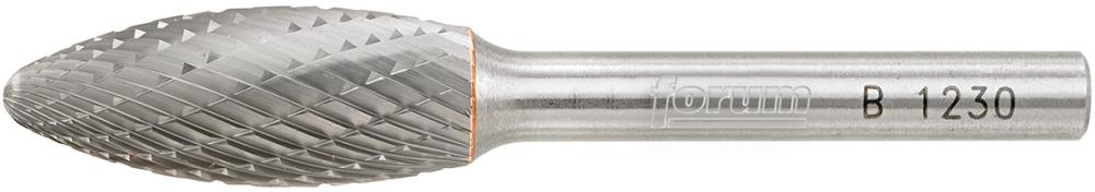 HM-Frässtift B, Flammenform, Zahnung C