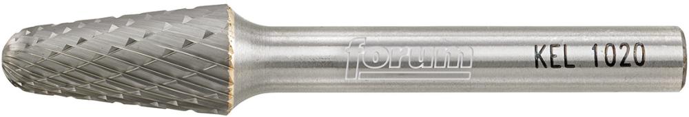 HM-Frässtift KEL, Rundkegelform, Zahnung C