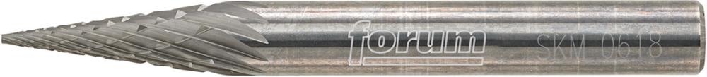 HM-Frässtift SKM, Spitzkegelform, Zahnung C
