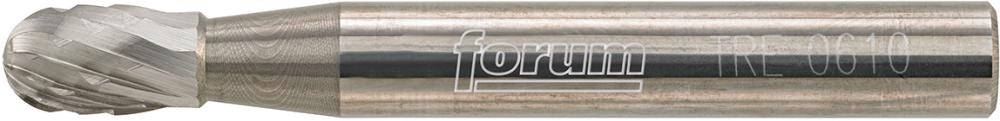 HM-Frässtift TRE, Tropfenform, Zahnung C