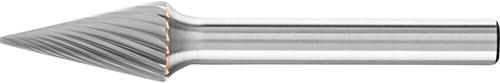 HM-Frässtift SKM, Spitzkegelform, Zahnung 3