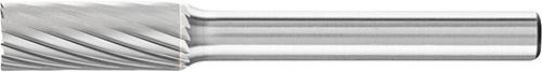 HM-Frässtift ZYA-S, Zylinderform, Zahnung 3, mit Stirnverzahnung