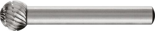 HSS-Frässtift F, Kugelform, Zahnung 3