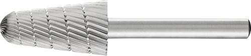 HSS-Frässtift L, Rundkegelform, Zahnung 3