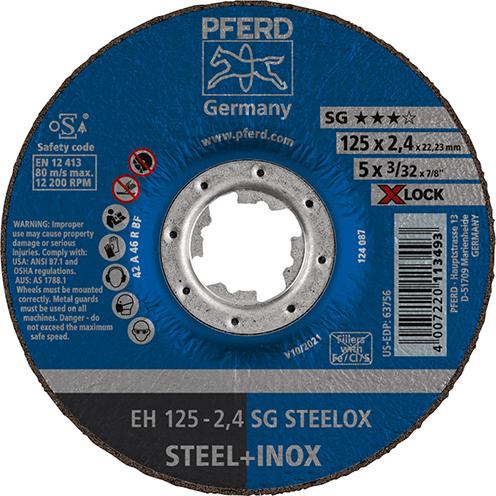 X-LOCK-Trennscheibe SG STEELOX für Stahl und Edelstahl