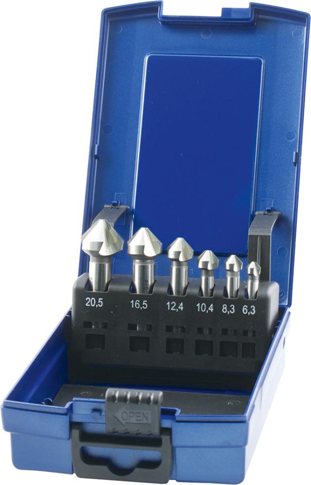 Kegel- und Entgratsenker-Satz 90° - Blank