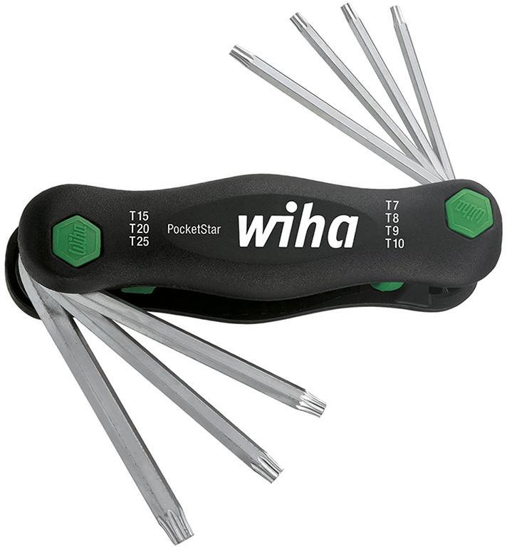 Handklapphalter für TORX®, PocketStar®, 7-teilig
