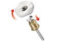 DREMEL® EZ SpeedClic: Textilpolierscheibe