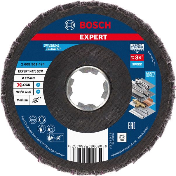 EXPERT N475 SCM Fächerschleifscheibe, X-LOCK