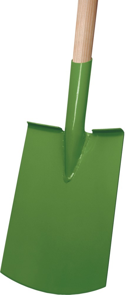 Image de Damenspaten Rohrdüll grün lackiert, Import