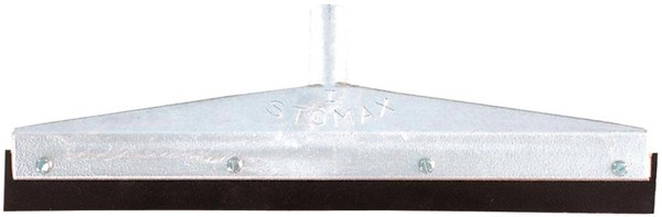 Image de Wasserschieber STOMAX I Siluminguss 400mm, Typ A Naturgummi-Streifen
