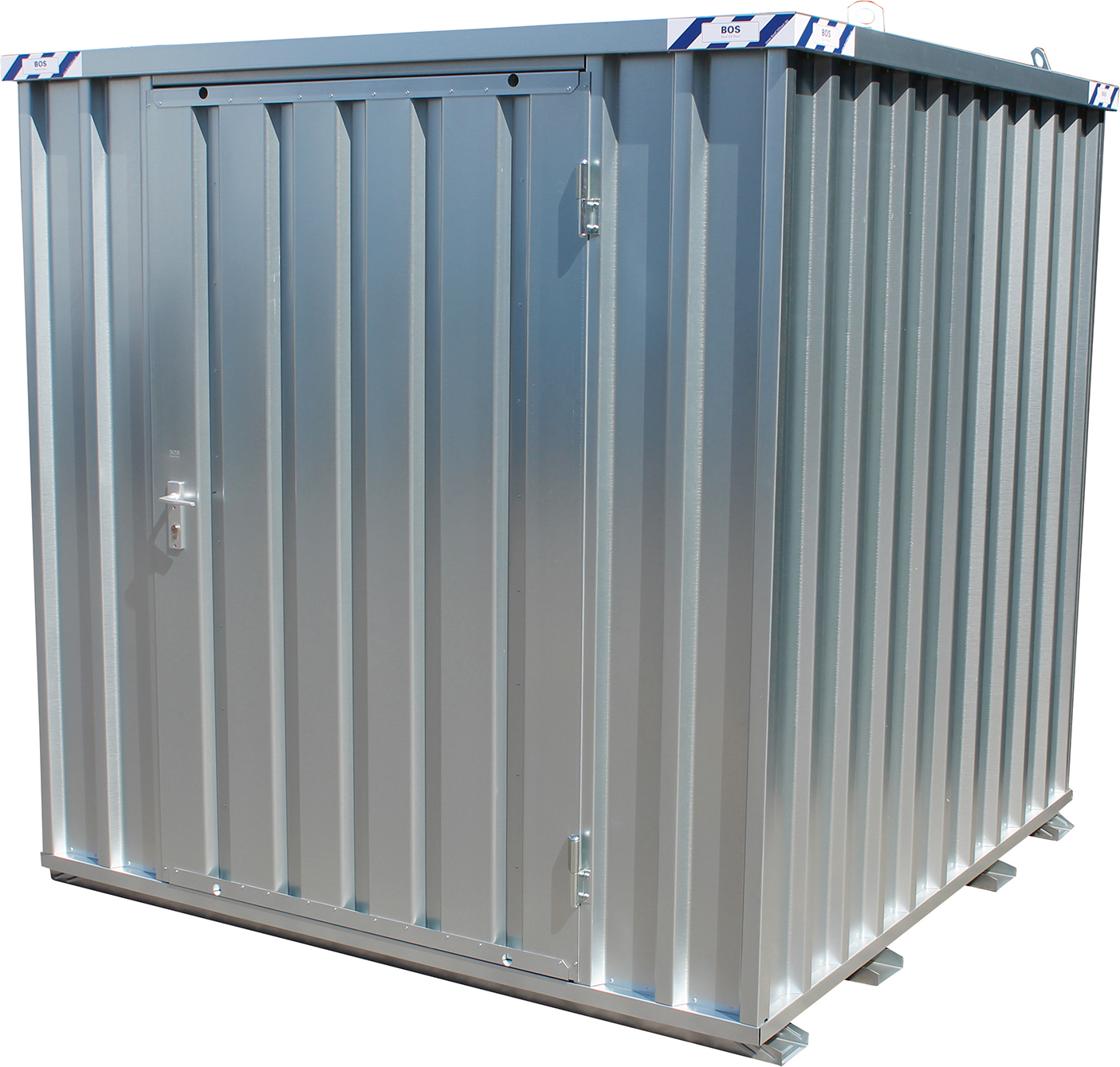 Image de Materialcontainer 2x2m, 1-flügelige Tür 2m Seite