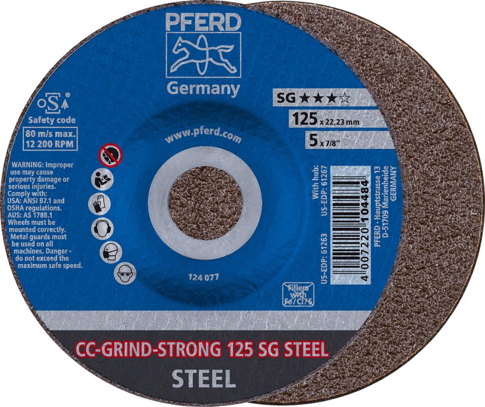 Bild von Schleifscheibe CC-Grind STRONG-STEEL 125mm PFERD