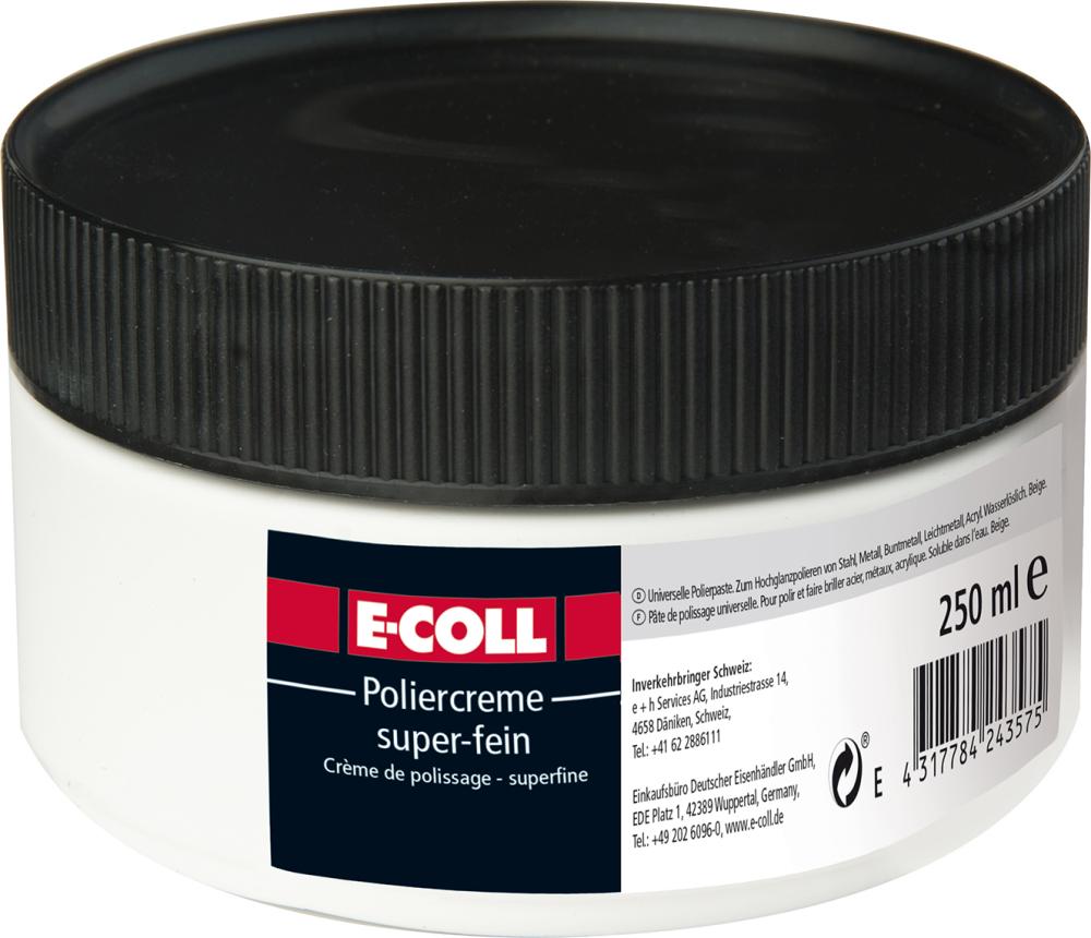 Picture of Poliercreme, super-fein 250ml Dose, beige E-COLL