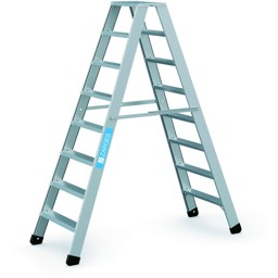 Image de Stufenleiter Seventec B 2x8 Stufen Leiterlänge 1,90 m Arbeitshöhe 3,35 m