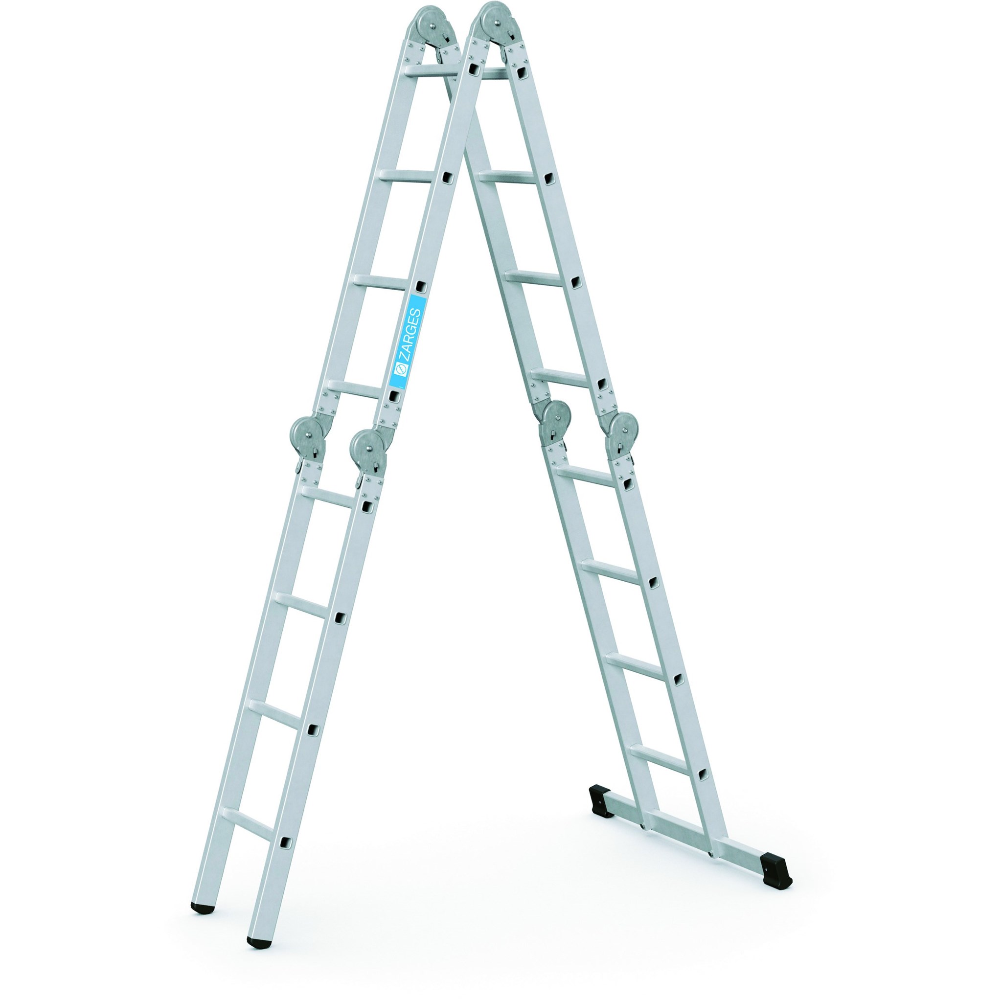 Image de Vielzweckleiter Multitec M 4x4 Sprossen Leiterlänge max 4,74 m Arbeitshöhe 5,50 