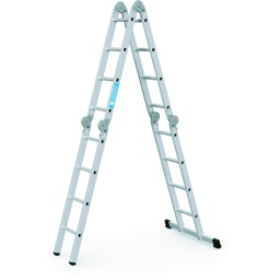 Bild von Vielzweckleiter Multitec M 4x4 Sprossen Leiterlänge max 4,74 m Arbeitshöhe 5,50 