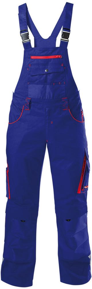 Picture of FORTIS H-Latzhose 24, blau/rot,Gr.98