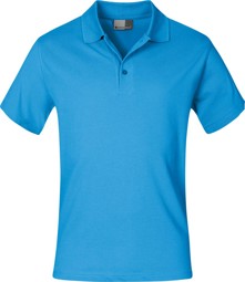 Bild von Poloshirt, Gr. XL, turquoise