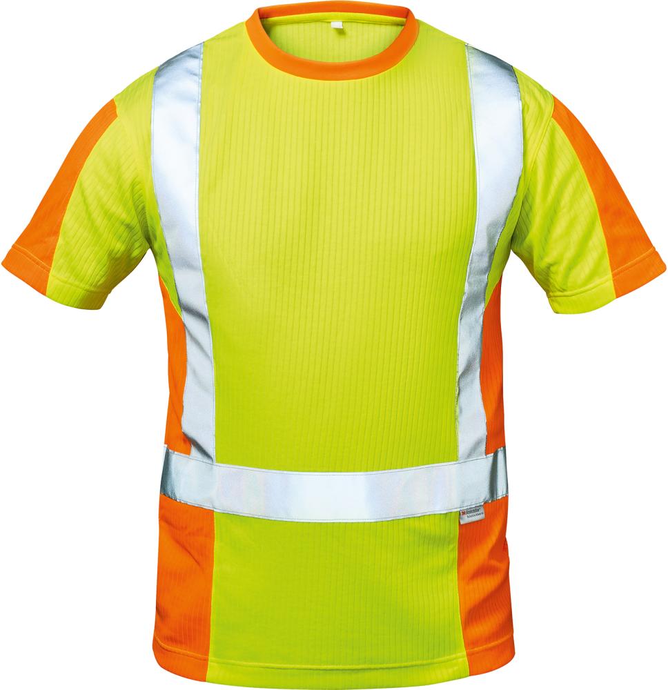 Picture of Warn-T-Shirt Utrecht, Gr. M, gelb/orange