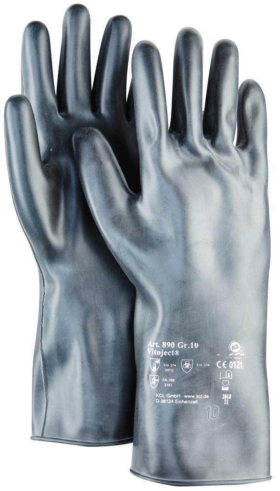 Picture of Handschuh Vitoject 890, 350 mm, Gr.9,schwarz