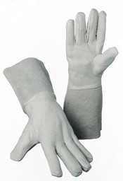 Bild von Lederhandschuh BIHAR, 5-finger, 35cm, Gr.10