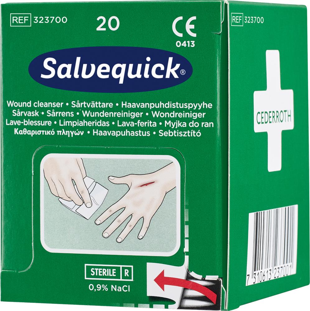 Picture of Salvequick Wundreiniger 20 Stk./Box