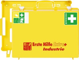 Picture of Erste-Hilfe-Koffer Extra+Industrie, DIN 13157,gelb