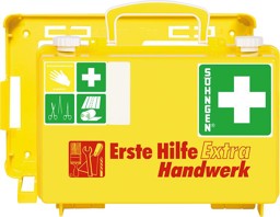 Image de Erste-Hilfe-Koffer Extra Handwerk,DIN 13157,gelb