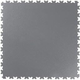 Bild von Bodenfliese PVC, dunkelgrau, diamantprofil, 4mm, 505x505mm