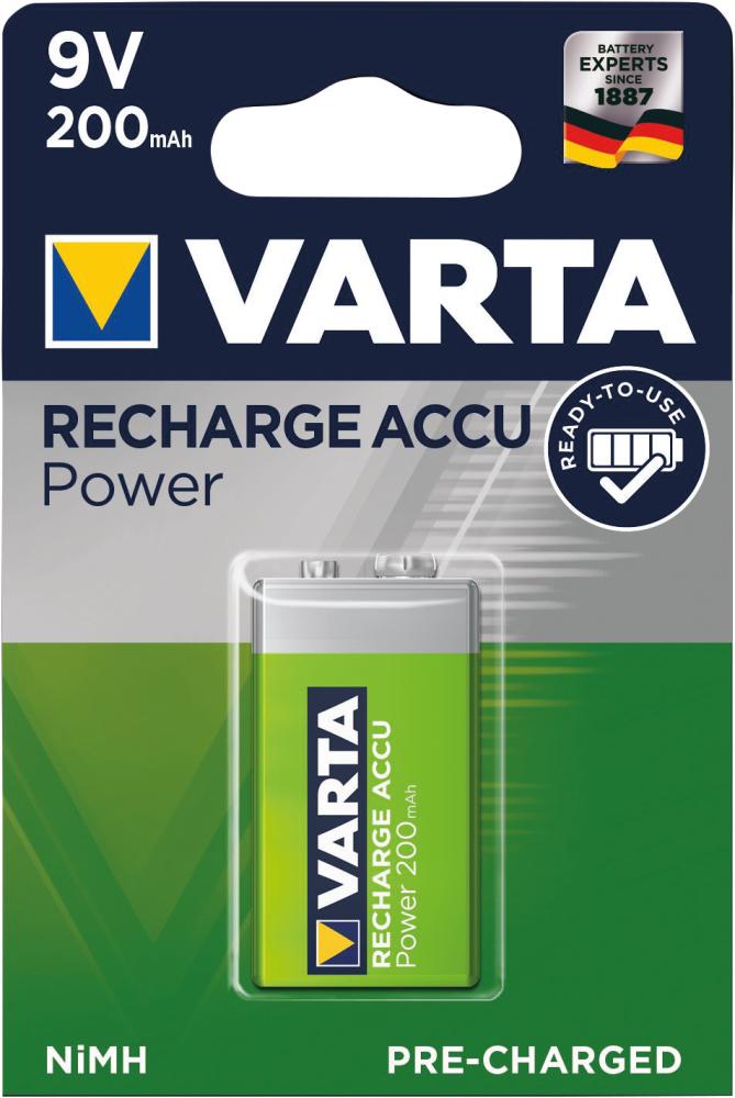Image de Batterie RECHARGEABLE Akku E-Block 9V 200mAh VARTA