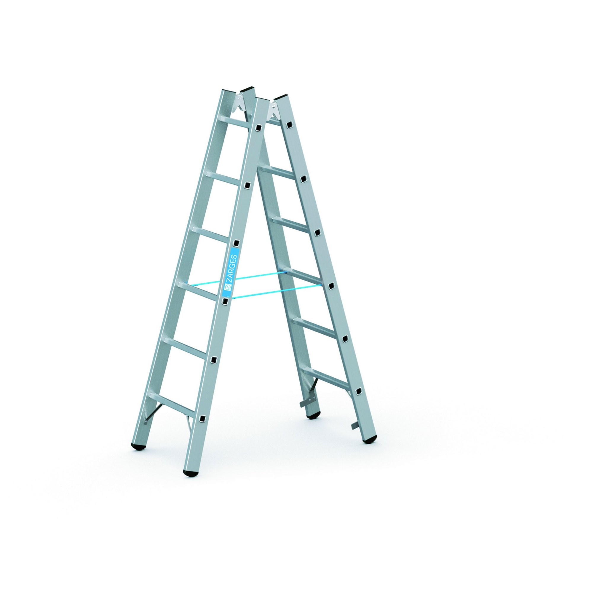 Image de Stehleiter Coni B 2x6 Sprossen Leiterlänge 1,78 m Arbeitshöhe 3,00 m