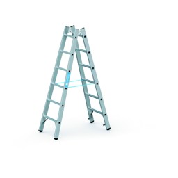 Bild von Stehleiter Coni B 2x6 Sprossen Leiterlänge 1,78 m Arbeitshöhe 3,00 m