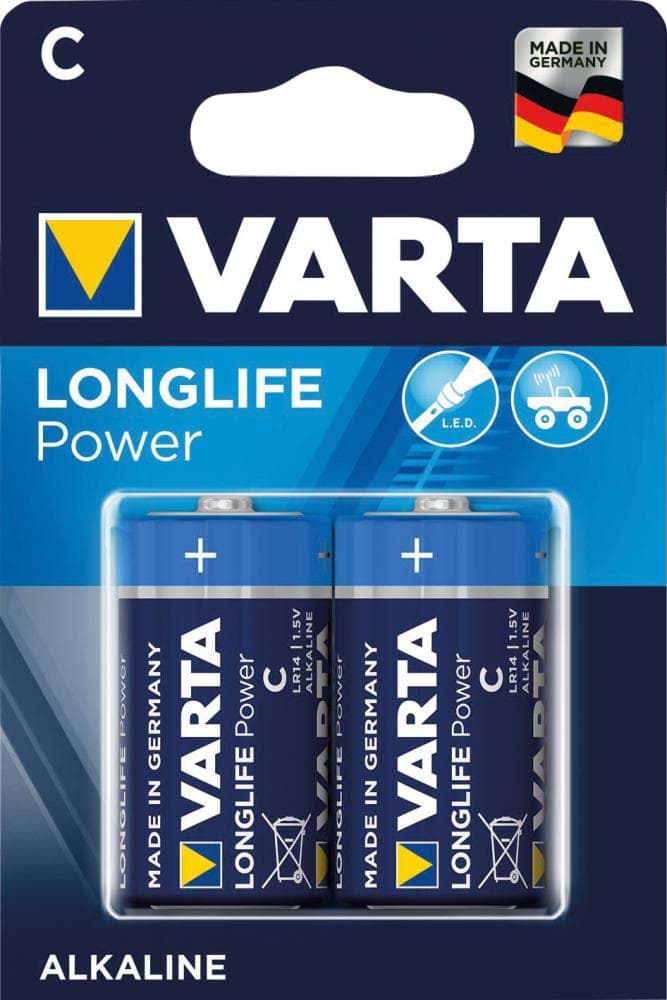 Picture of Batterie LONGLIFE VARTA Power C 2er Blister