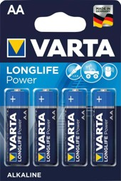 Bild von Batterie LONGLIFE VARTA Power AA 4er Blister
