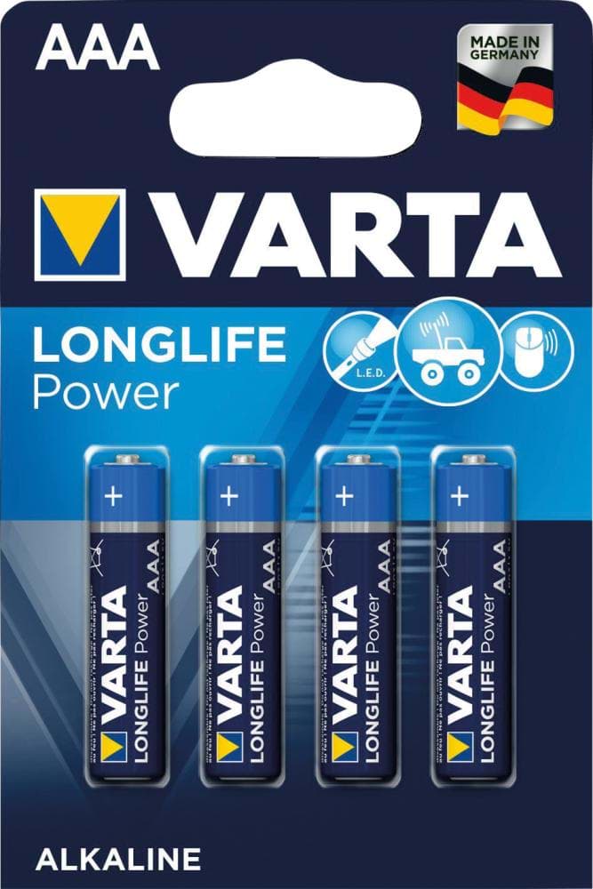 Picture of Batterie LONGLIFE VARTA Power AAA 4er Blister