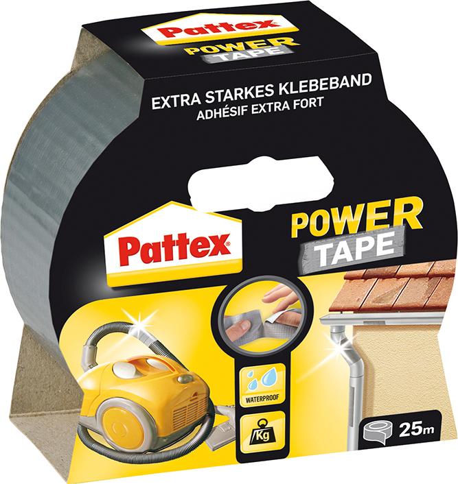 Image de Pattex Power Tape 50mm x 50m, silber Henkel