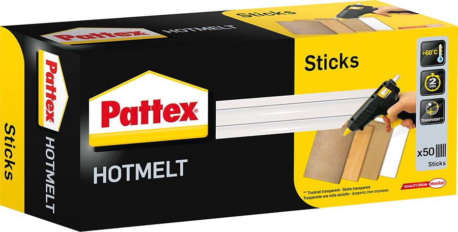 Image de Heißklebepatronen Pattex hochfest transparent Paket 1kg Henkel
