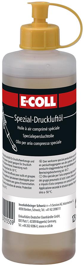 Picture of Spezial-Druckluftöl 125ml Flasche E-COLL