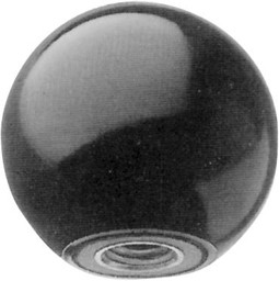 Bild von Kugelknopf DIN319 40mm, M10, Form E Duroplast Inhalt: 5 Stück